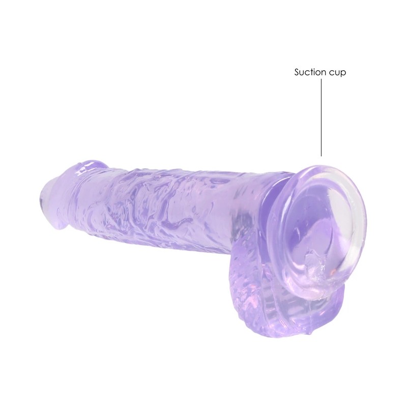 RealRock - Realistyczne dildo z jądrami 15 cm